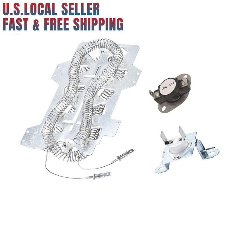 DC47-00019A Dryer Heating Element with DC47-00018A DC96-00887A fit for Samsung gallery