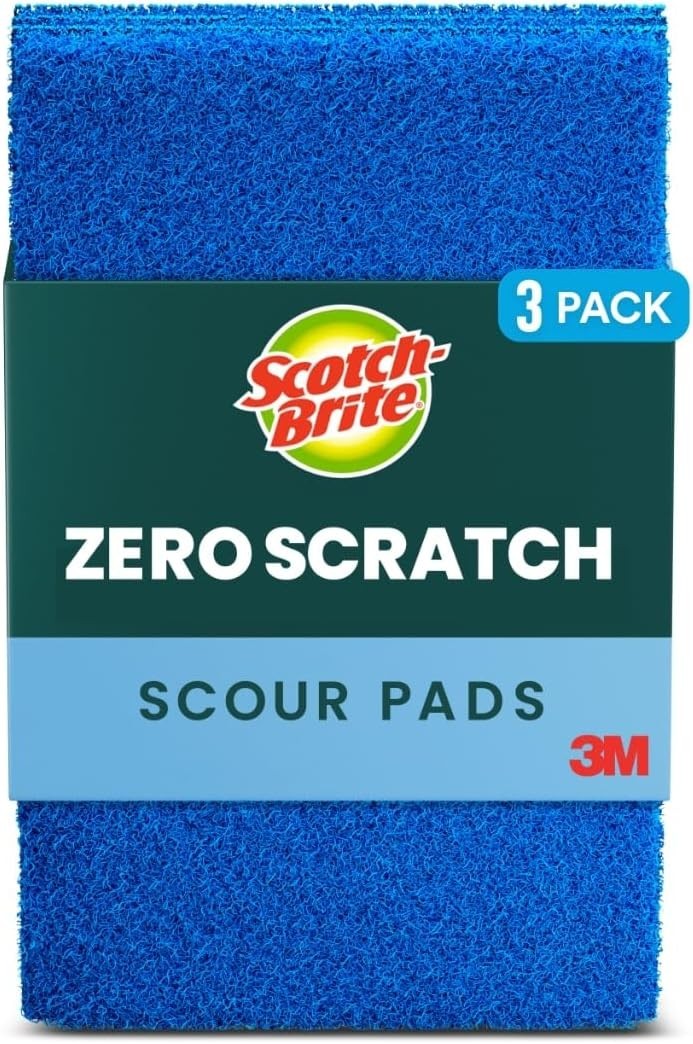 Scotch-Brite Non-Scratch Scour Pads, 3 Pads gallery