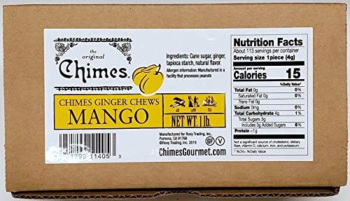 Chimes Mango Ginger Chews, 16 Ounce (Pack of 1) 16 1), gallery