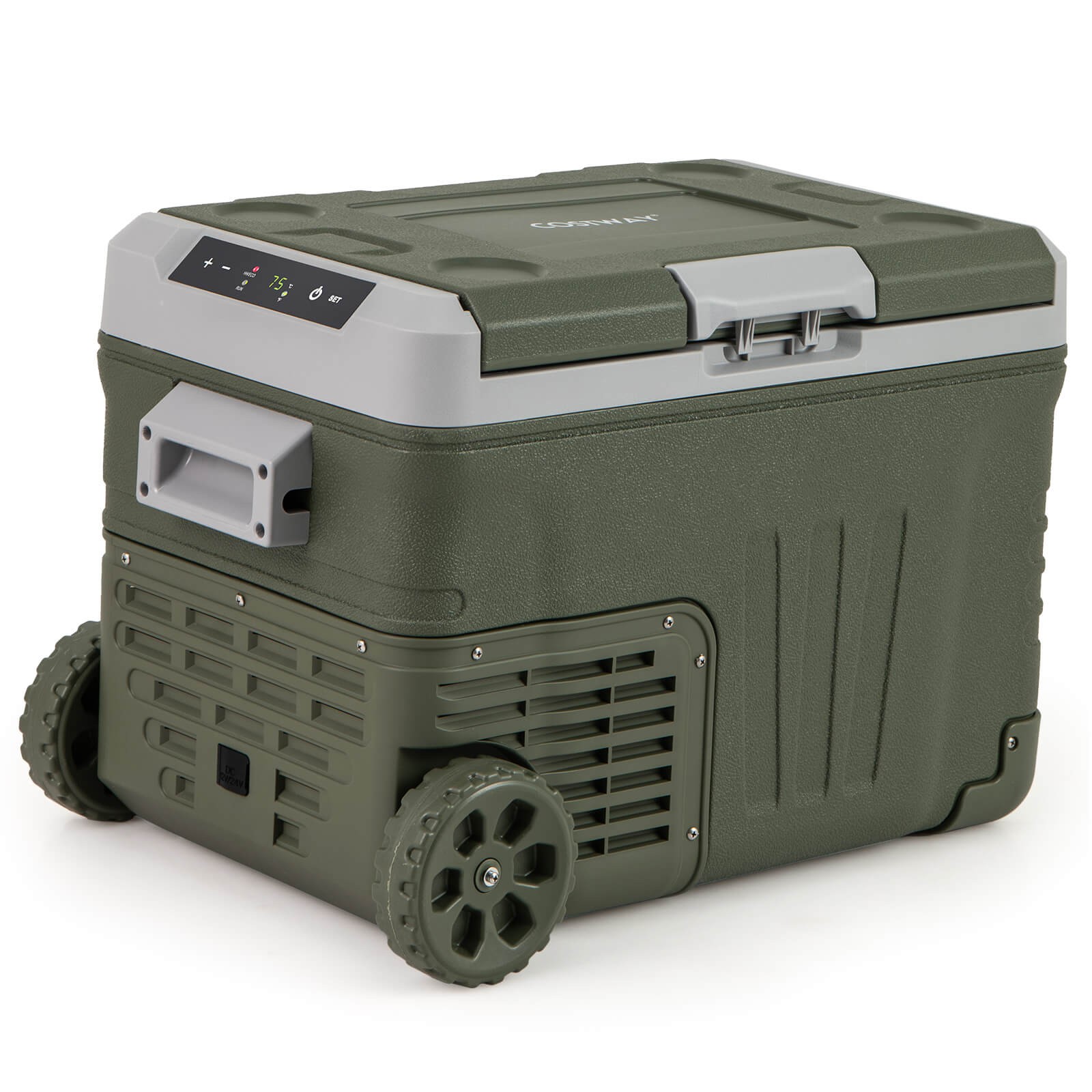 12 Volt Car Refrigerator 37QT Portable Car Fridge w/ -4℉~68℉ Adjustable Range gallery