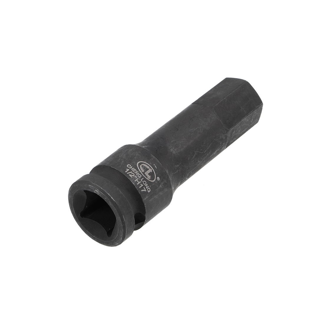 1/2-Inch Drive x 17mm Impact Hex Bit Socket - Metric 3" Length Cr-Mo gallery