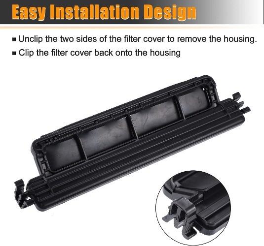 Cabin Air Filter Access Door Cover for Elantra 2011-2017 for Forte Forte5 Koup 9 gallery