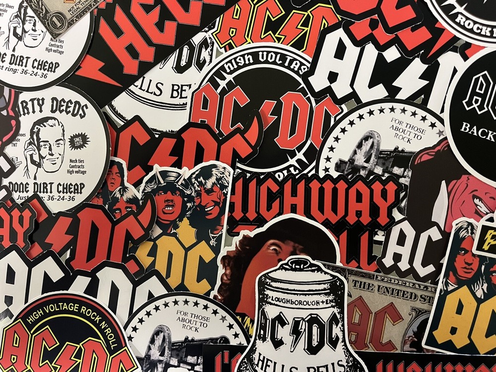 Ac/dc Sticker Pack