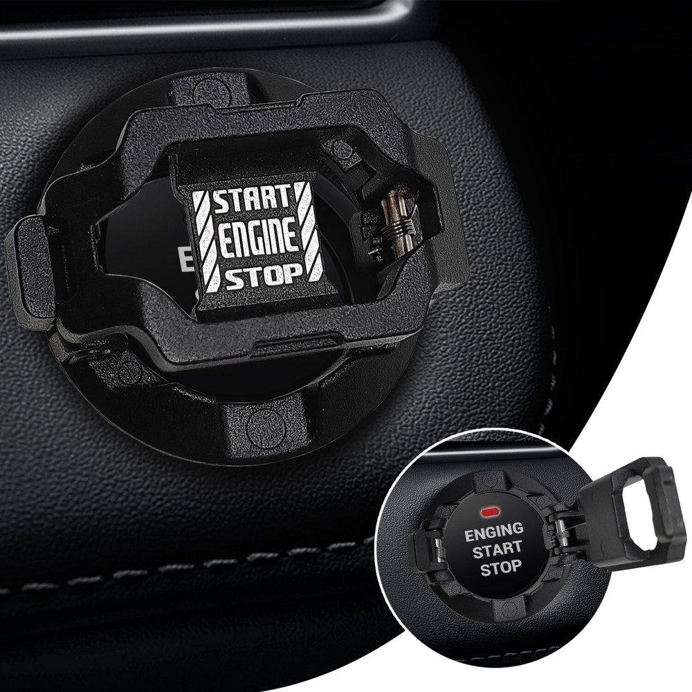 Car Push Engine Start Button Cover, Touch Button Protector Cover