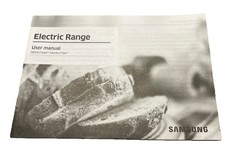 Samsung Electric Range User Manual Paper Book NE59J7850**/NE59J7750**