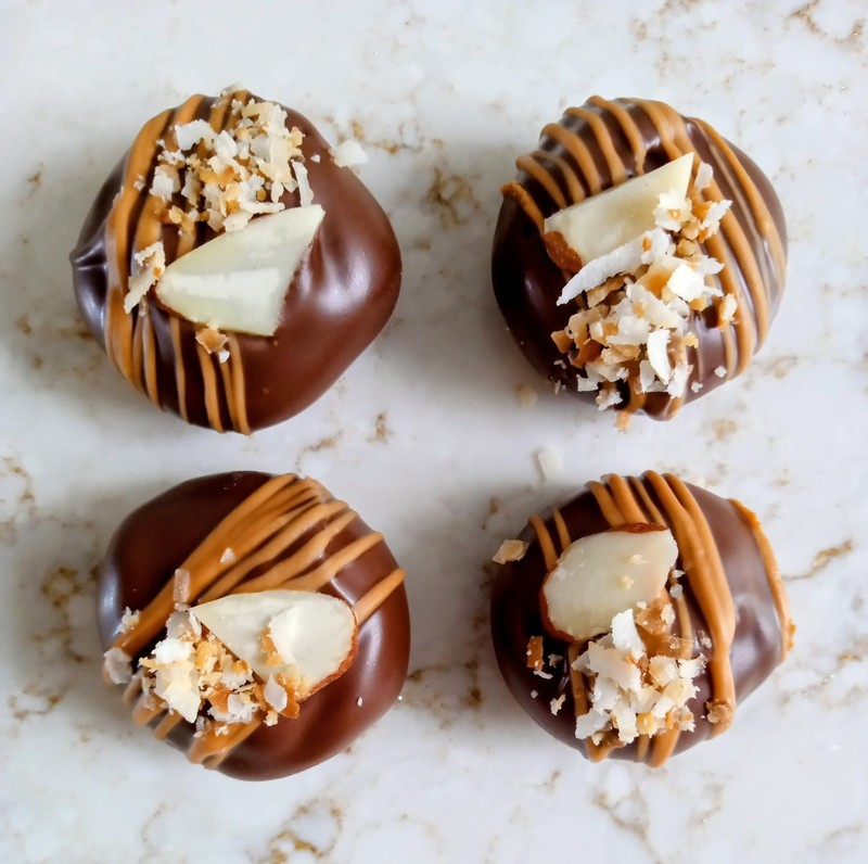 German Chocolate Cake Truffles!! Dozen Gift box! German Chocolate Cake! gallery