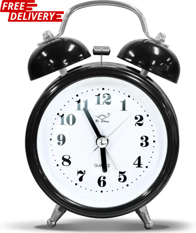 Super-xtremely Extra Loud Alarm Clock for Very Heavy Sleeper Battery Backup NEW gallery