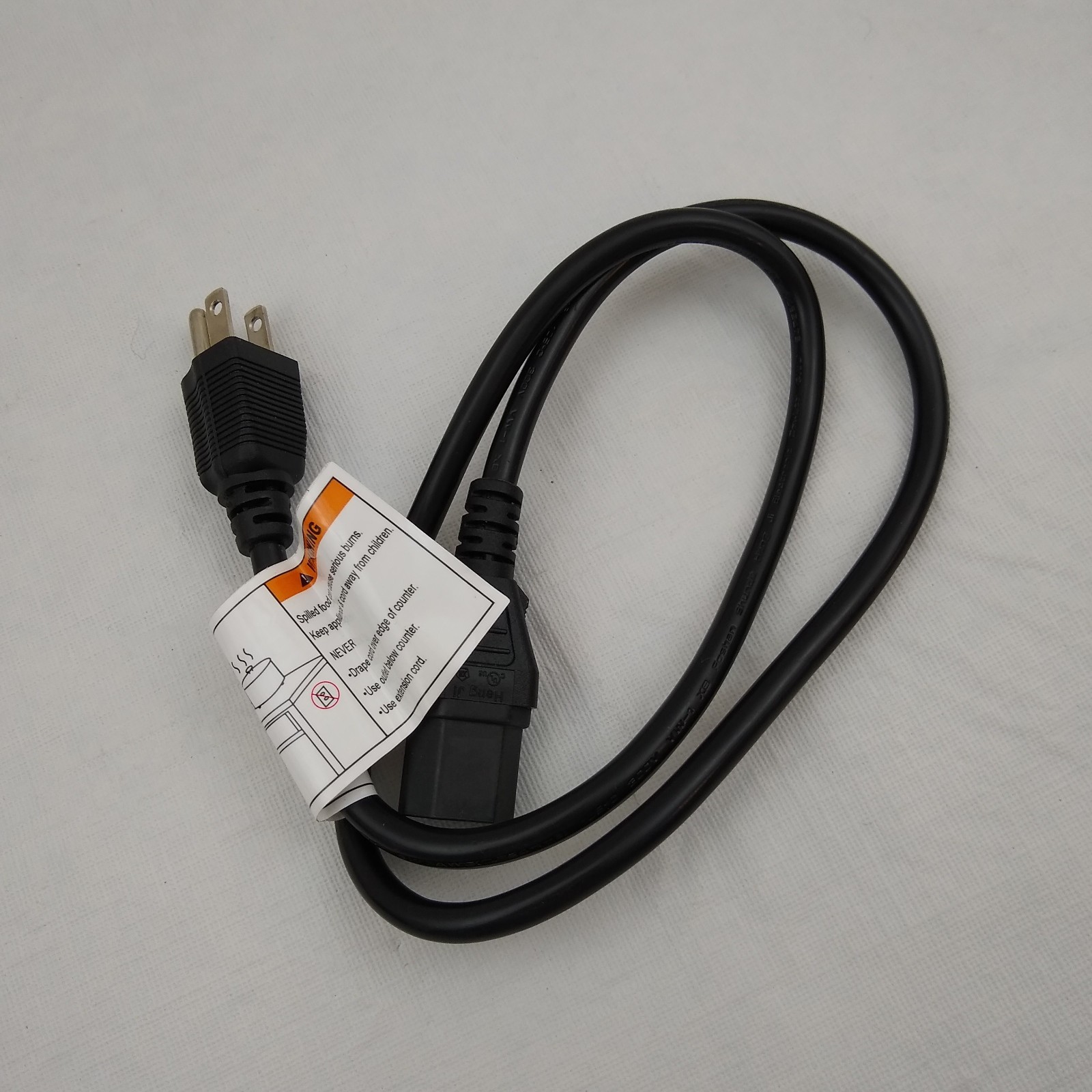 Instant Pot IP-DUO60 V3 6-Quart Pressure Cooker Replacement Power Cord WORKS OEM gallery
