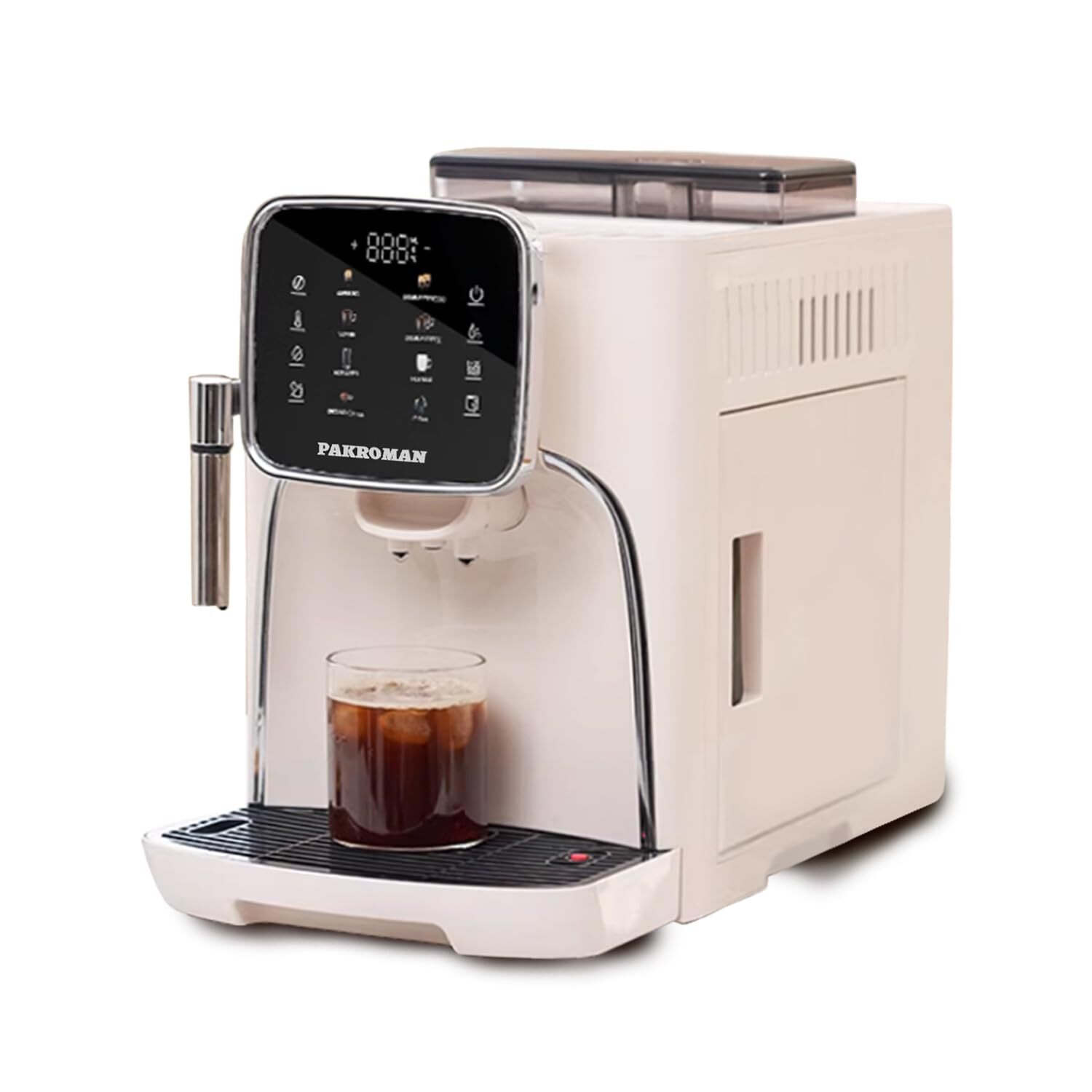 Fully Automatic Espresso Coffee Machine w/ Milk Frother Intuitive Touch Display gallery