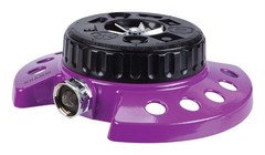 Dramm 10-15020 Assorted Colors 9-Water Pattern Metal ColorStorm Turret Sprinkler