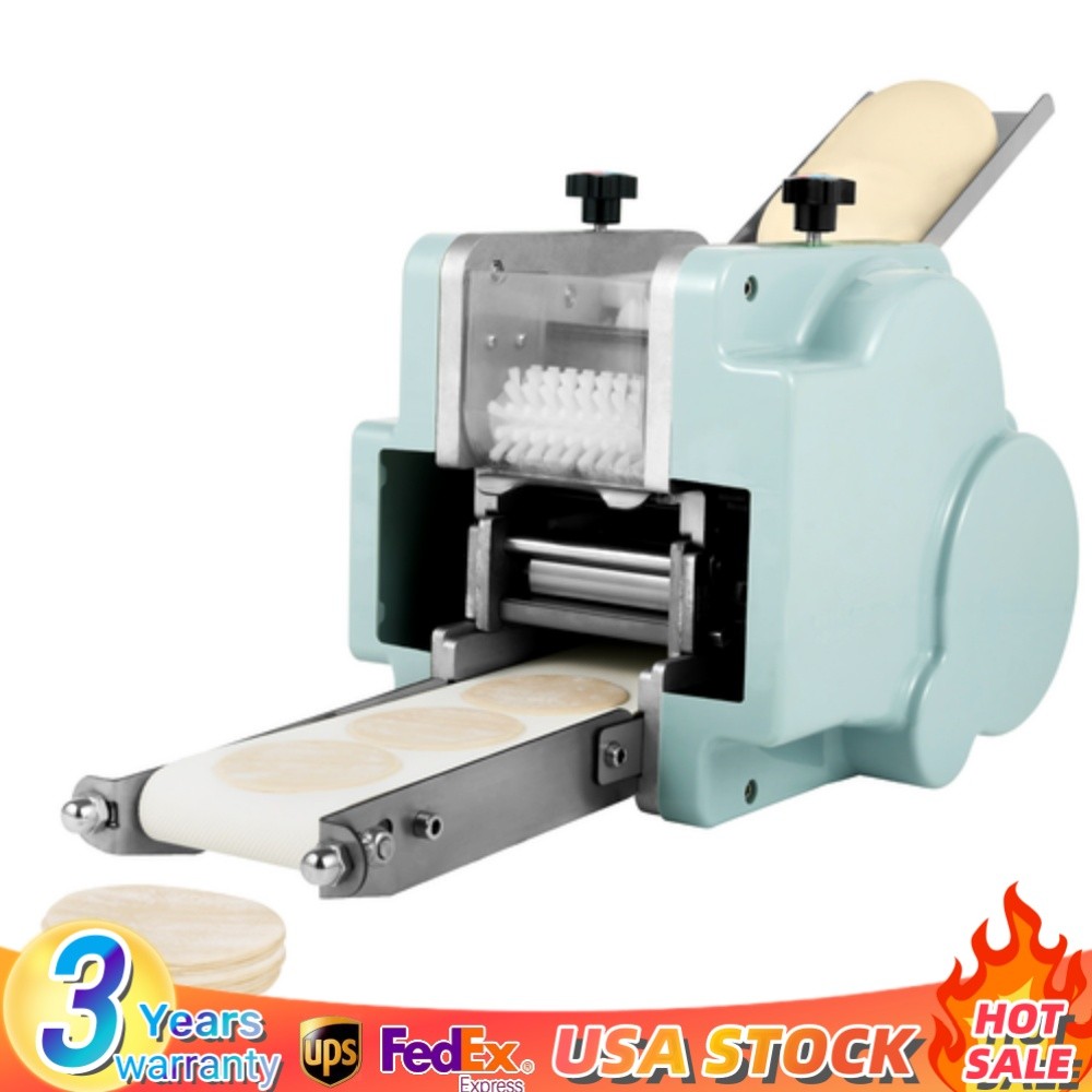 8cm 10g Mold Commercial Dumpling Skin Maker Small Dough Processing Machine 110V gallery