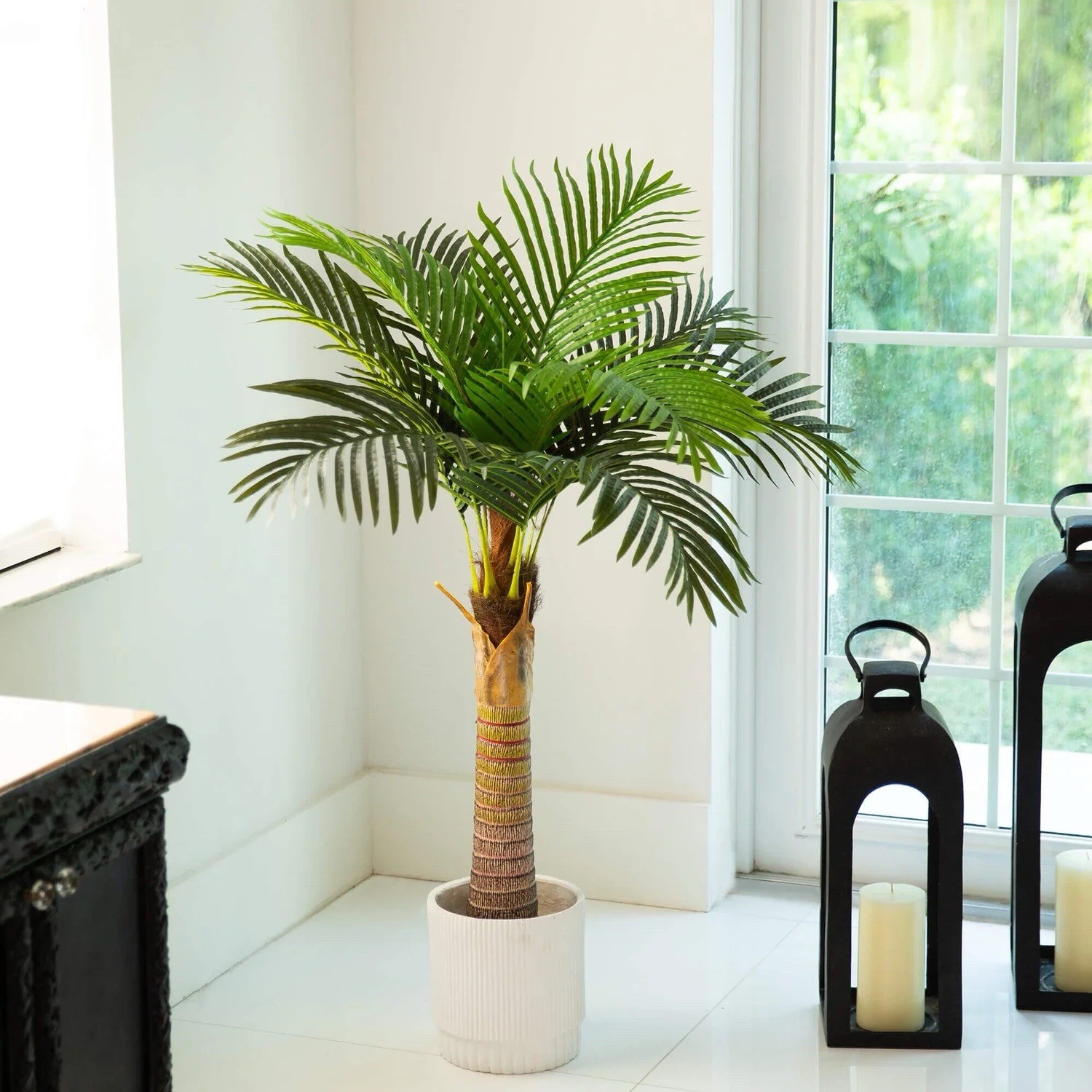 4’ Artificial Coconut Palm Tree. Retail $132 gallery