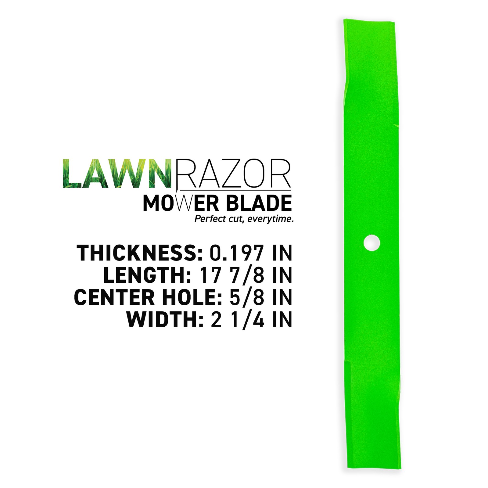 LawnRAZOR Blade for Hustler Raptor Limited 52-Inch 603995 Medium Lift 3 Pack gallery