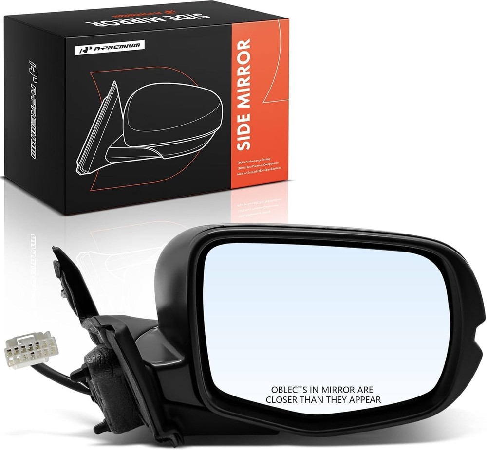 Passenger Side Power Door Mirror - Compatible with Honda Pilot 2019 2020 2021 20