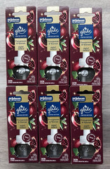 Glade PlugIns Pomegranate & Currant Scented Oil Refills 0.67oz Lot Of 6