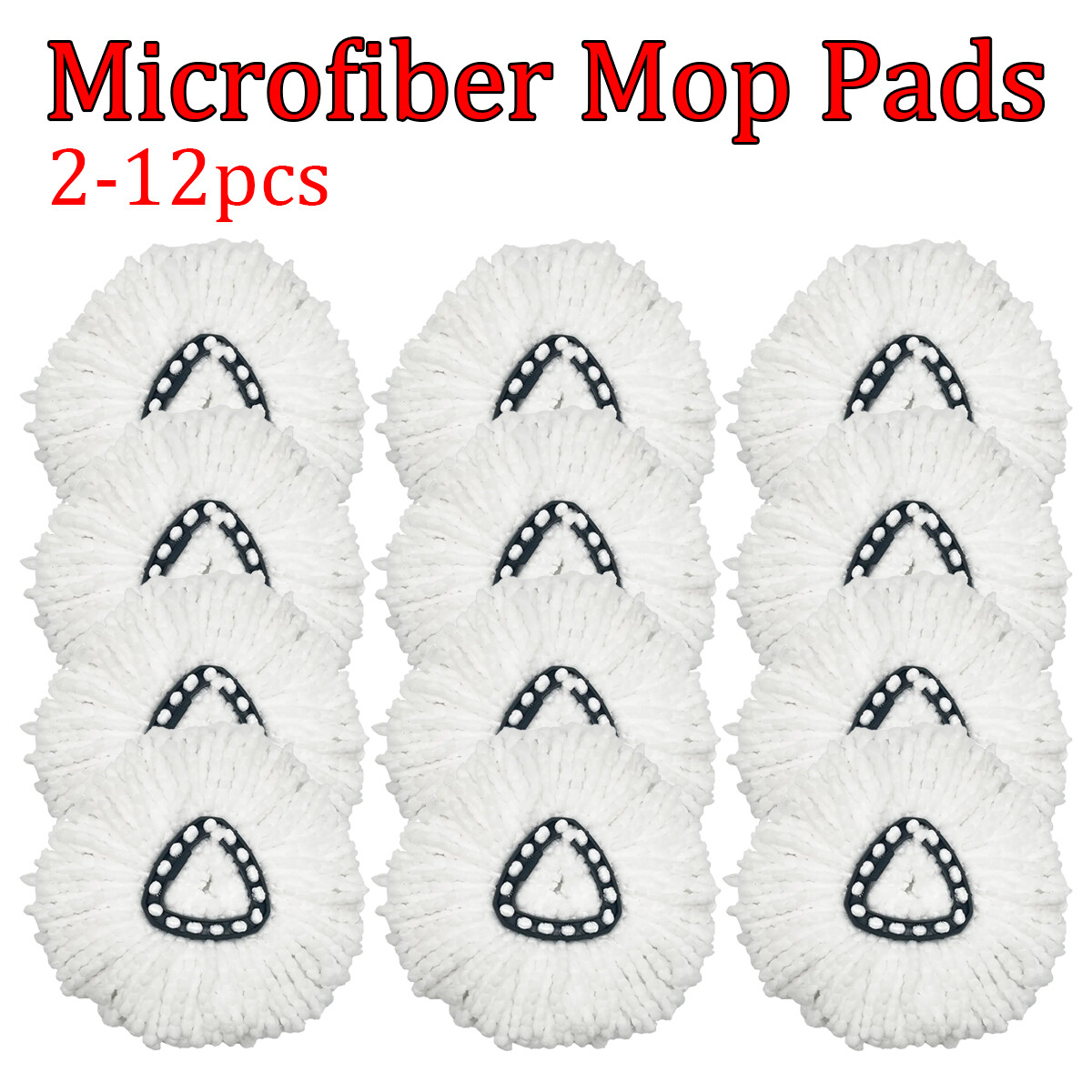 For O-Cedar Spin Mop Replacement Microfiber Mop Head Easy Clean Wring Refill gallery