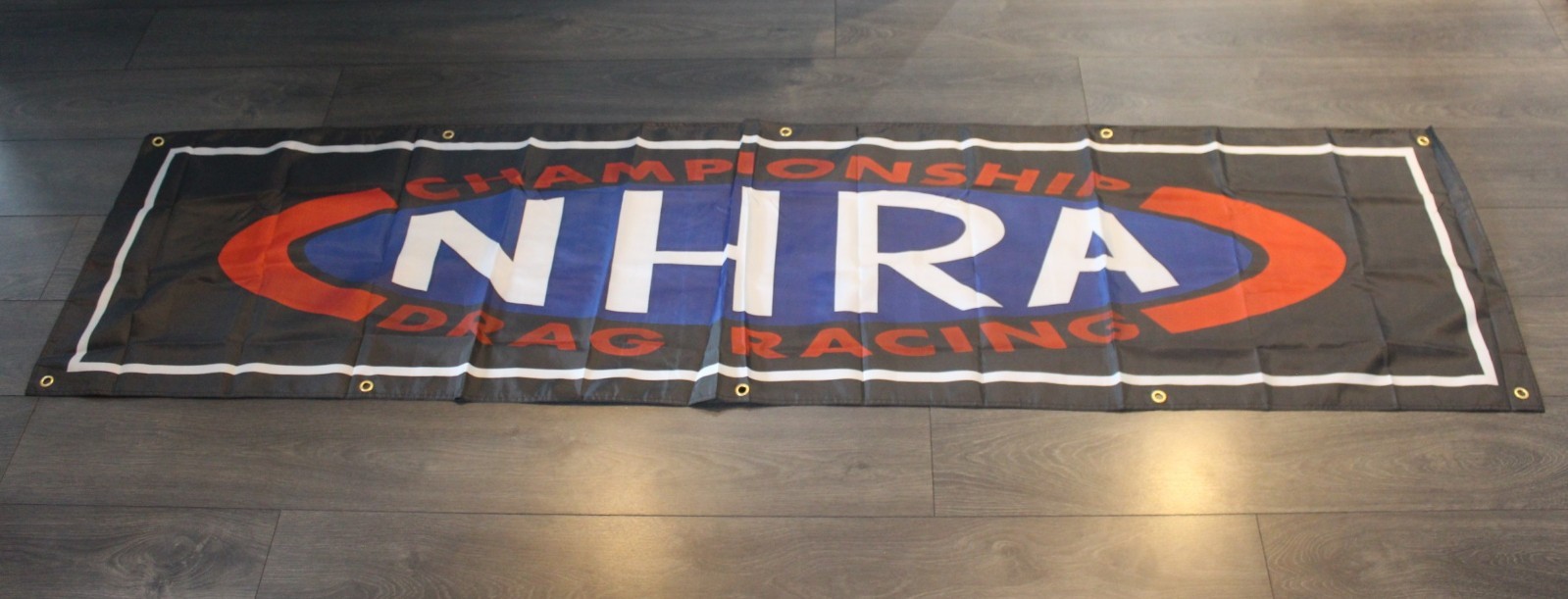 NHRA Drag Racing Banner Flag Big 2x8 ft National Hot Rod Association Garage Race gallery