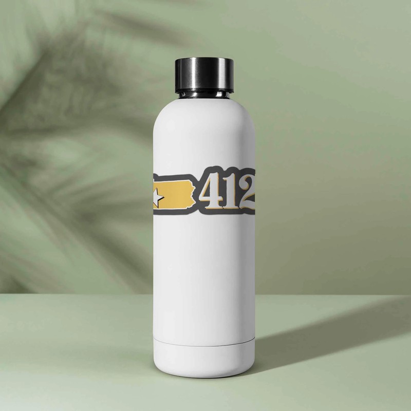 412 Area Code Pittsburgh Sticker - PGH Pennsylvania Decal gallery