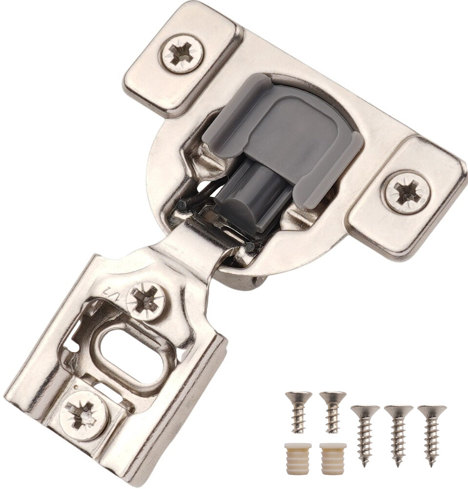 DecoBasics 10-50 Pack 1/2" Overlay Soft Close Cabinet Hinges for Kitchen Cabinet gallery