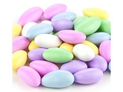 Assorted Pastel Jordan Almonds - Select Weight gallery