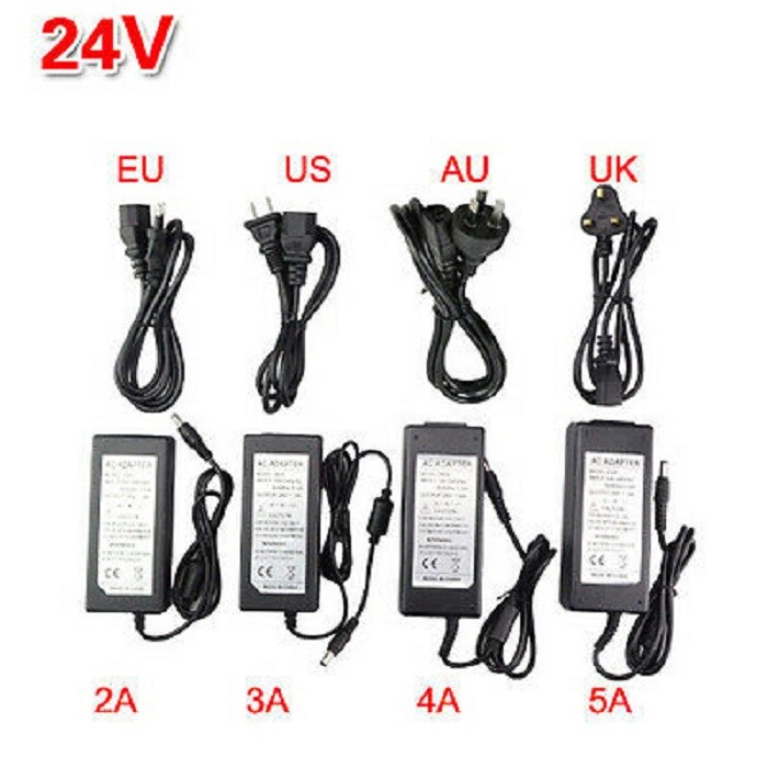 Power Supply Adapter Transformer LED Strip 1A 3A 5A 8A DC 5V 12V 24V AC110 220V gallery