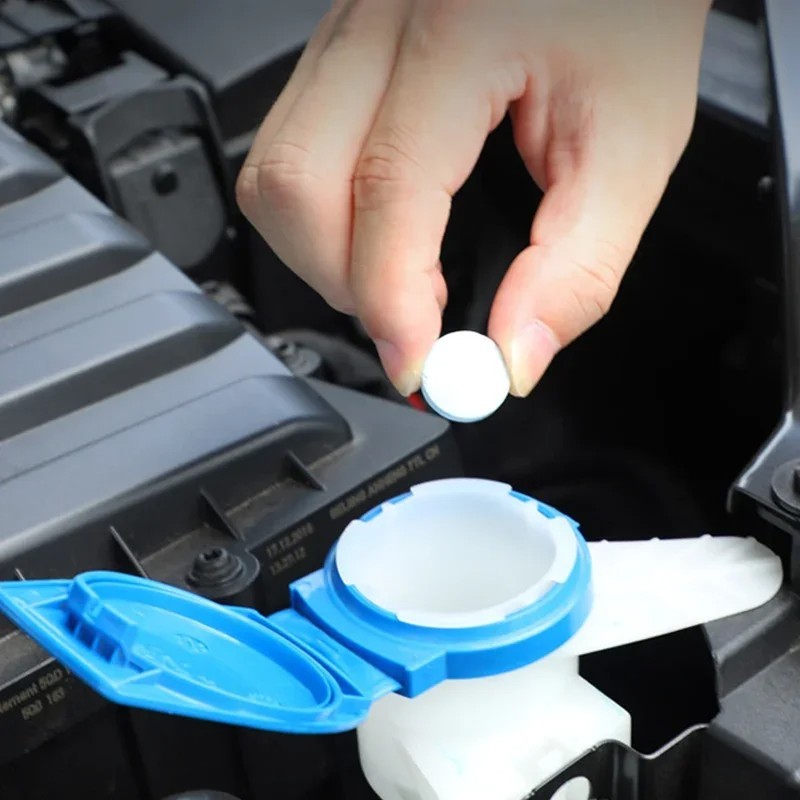 Car Windshield Washer Tablets Concentrated Effervescent Wiper Fluid Glass Cleane gallery