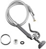 Commercial Sink Faucet Sprayer with 44" Stainless Steel Hose, Universal 1.42 GPM gallery