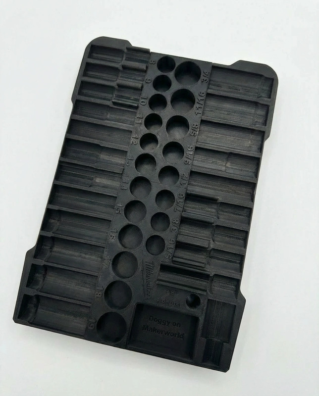 Fits Milwaukee 49-66-7009 Socket Insert PACKOUT Low Profile Bin (Insert Only) gallery