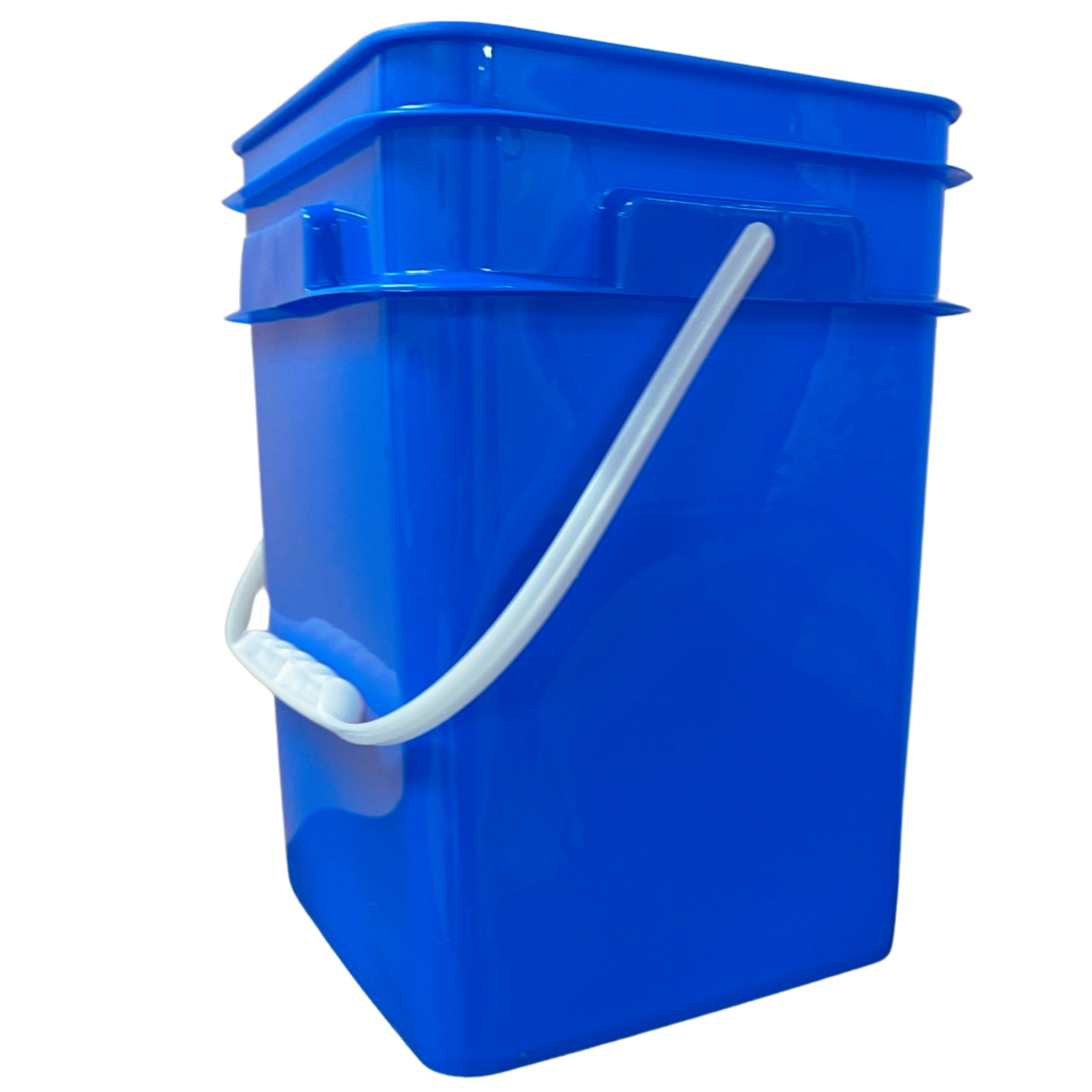 4 Gallon Square Plastic Bucket Food Grade BPA Free containers ( Pack of 2 ) gallery