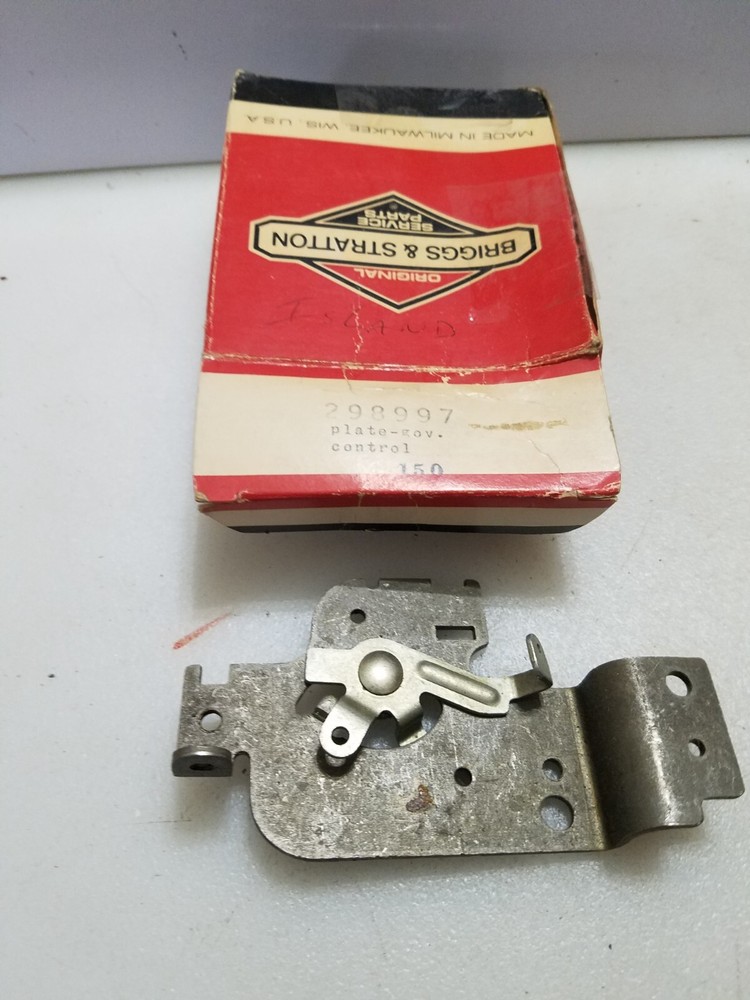 Briggs & Stratton Control Plate 298997 - OEM Packaging - NEW - F1A
