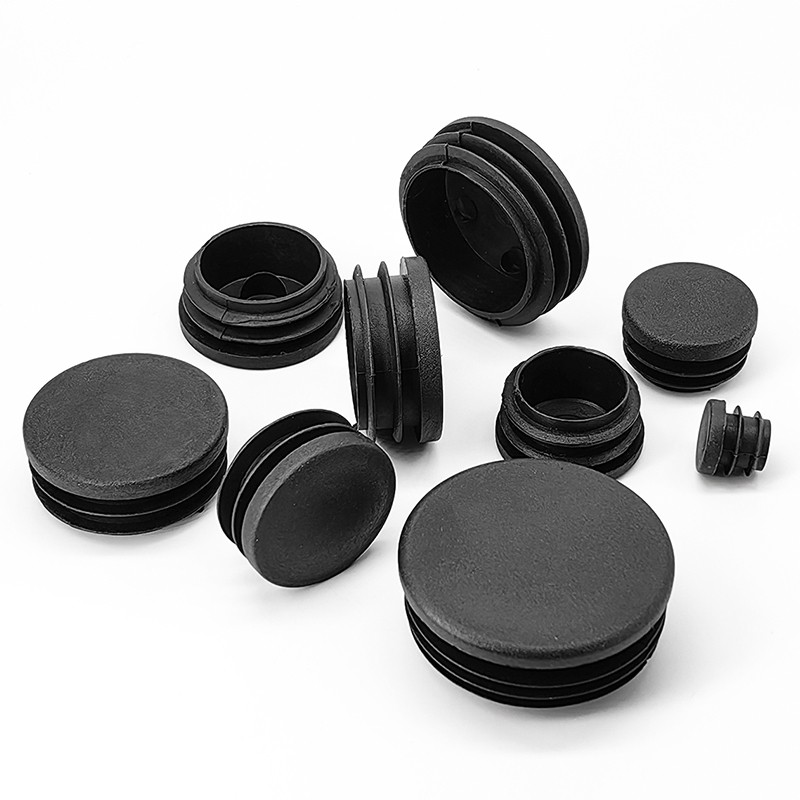 Round Plastic End Caps Tube Inserts Bungs Blanking Furniture Table & Chair Feet gallery