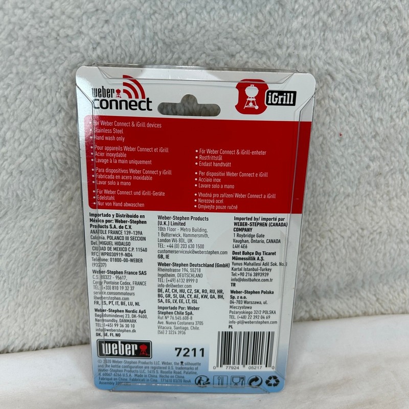 Weber 7211 Meat Temperature Probe for Weber Connect and iGrill Devices New gallery