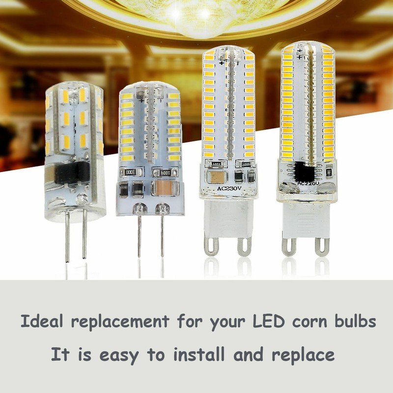 Mini G9 G4 LED Corn Bulb Dimmable Light E14 E12 6W 8W 10W 3014 SMD Lamp 110/220V gallery