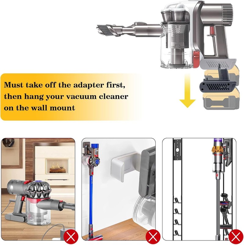 for Dyson Type B Battery Adapter for Dewalt 20V Battery to DC31 DC35 Vacuum gallery