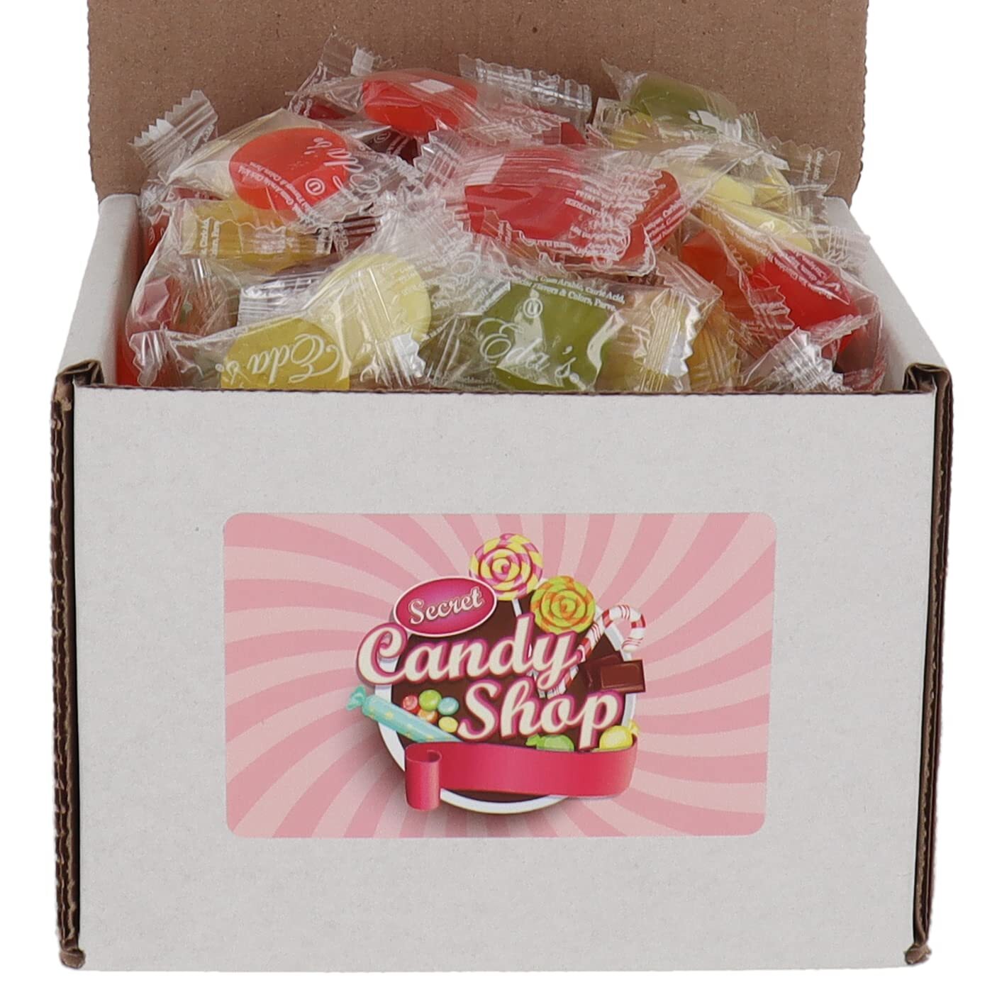 Eda's Sugar Free Hard Candy Fat Free Zero Carbs Bulk in Box (Assorted Tropical) gallery