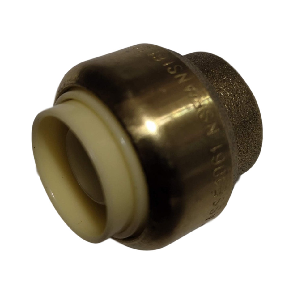 1 PC. 1/2" Push-Fit Cap for Copper, CPVC, Pex 5/8" OD Pipe, Lead Free gallery