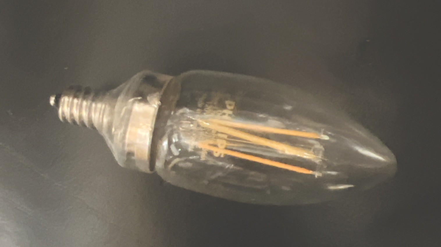 10 Pack PHILIPS 549568 LED Bulb B11 3.3W 300 Lumen 2700K 90CRI 120V Dimmable E12 gallery