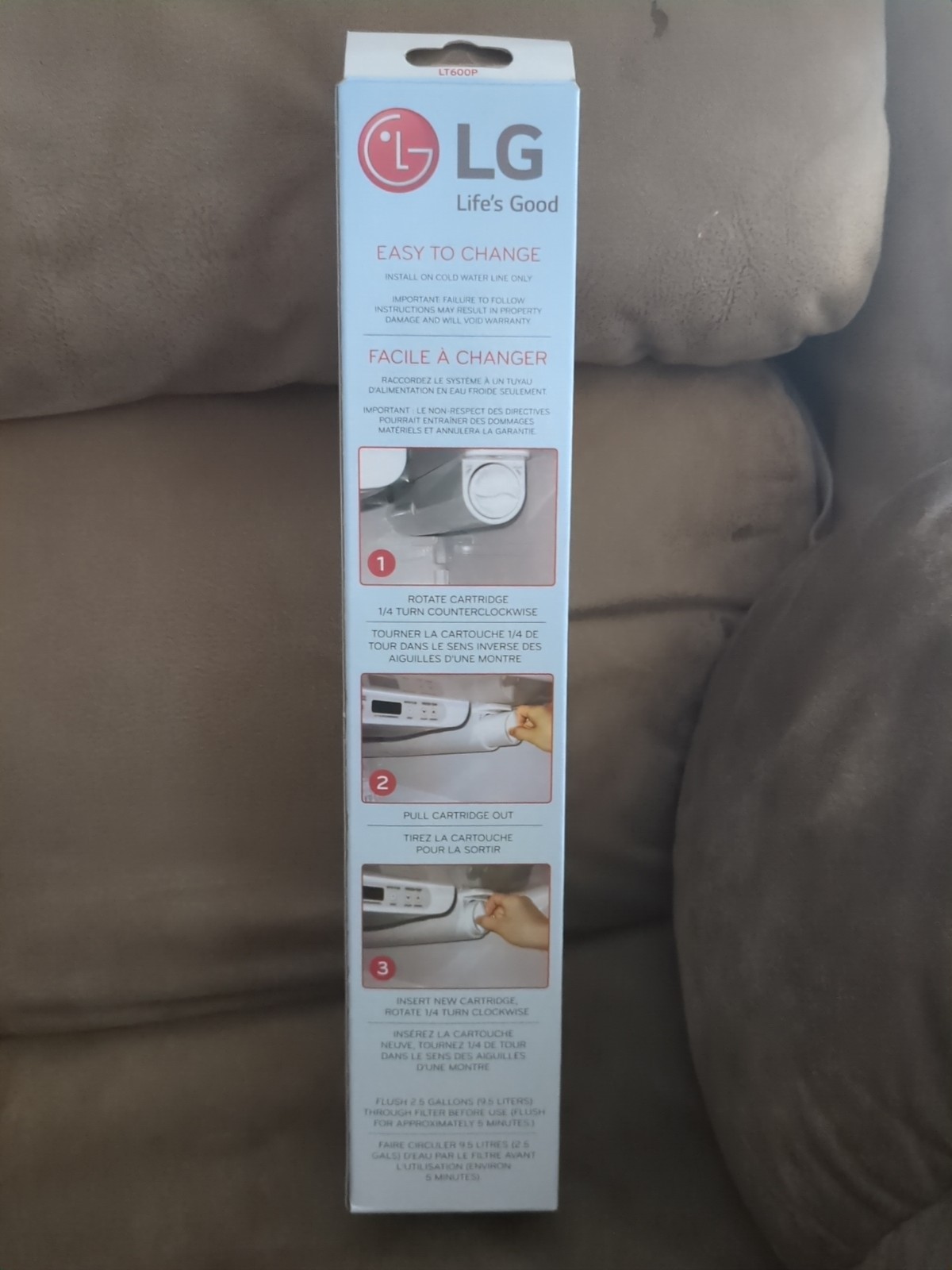 LG LT600P - 6 Month / 300 Gallon Capacity Replacement Refrigerator Water Filter gallery