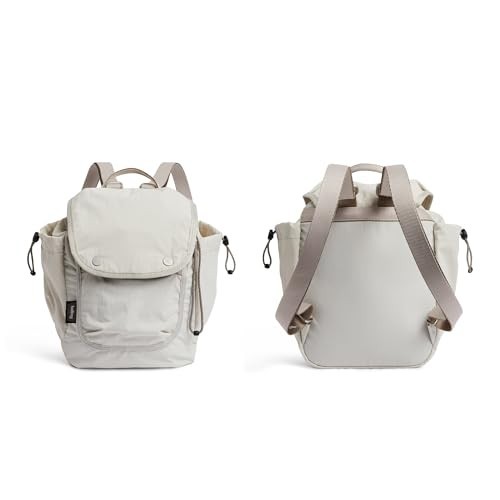 Lightweight 9L Backpack with External Organization & Adjustable Straps - Oat 4