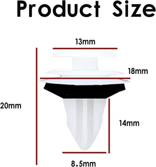 30PCS Door Trim Panel Retainers Clips Compatible with Toyota, Lexus, 30Pcs gallery