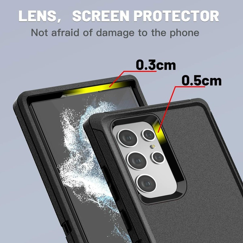 Heavy Duty Shockproof Case For Samsung Galaxy S23 S23+ Plus S22 S21 Ultra Cover gallery