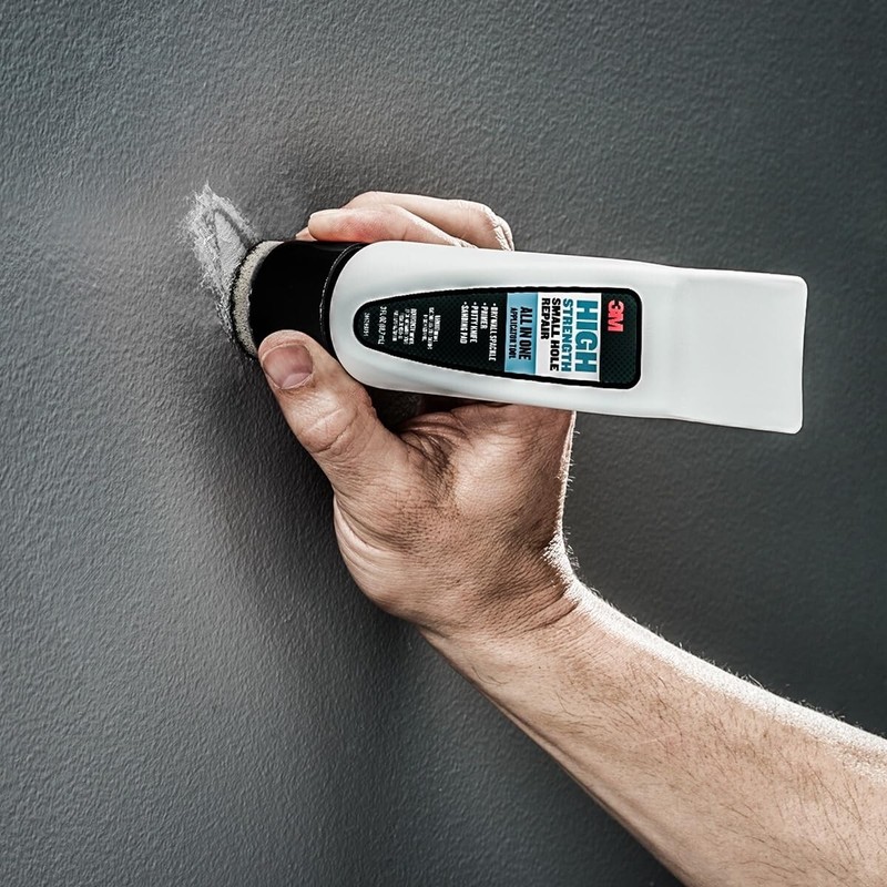 2 Pack - 3M High Strength Small Hole Repair, All in One Applicator Tool Spackle gallery