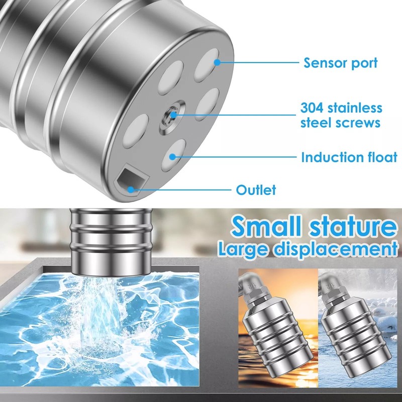 Durable Water Level Control Float Valve 304 Stainless Steel Automatic Ball Valve gallery