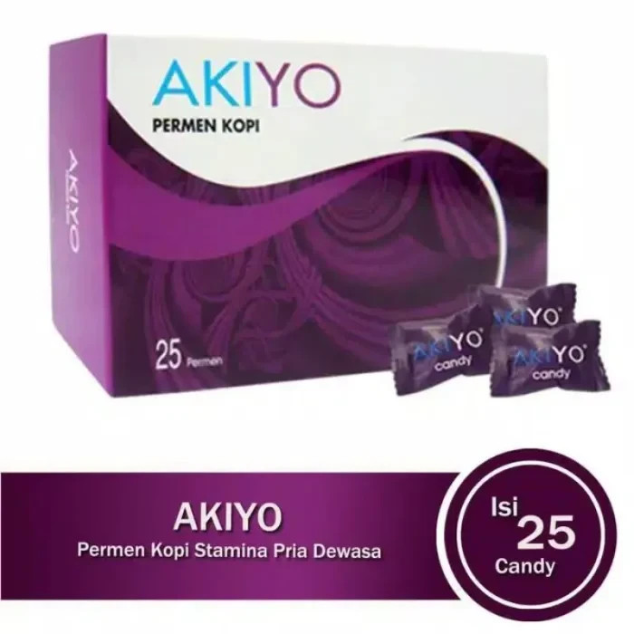 Aki yo Coffee Candy Hard Boiled- 25 Pcs/Box- Sweet Coffee Flavor - Free Shipping gallery