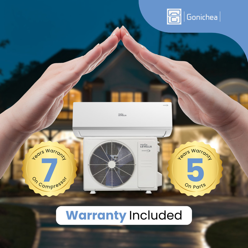 Premium Mini Split 24000 BTU System Ductless AC ONLY COLD 220V gallery