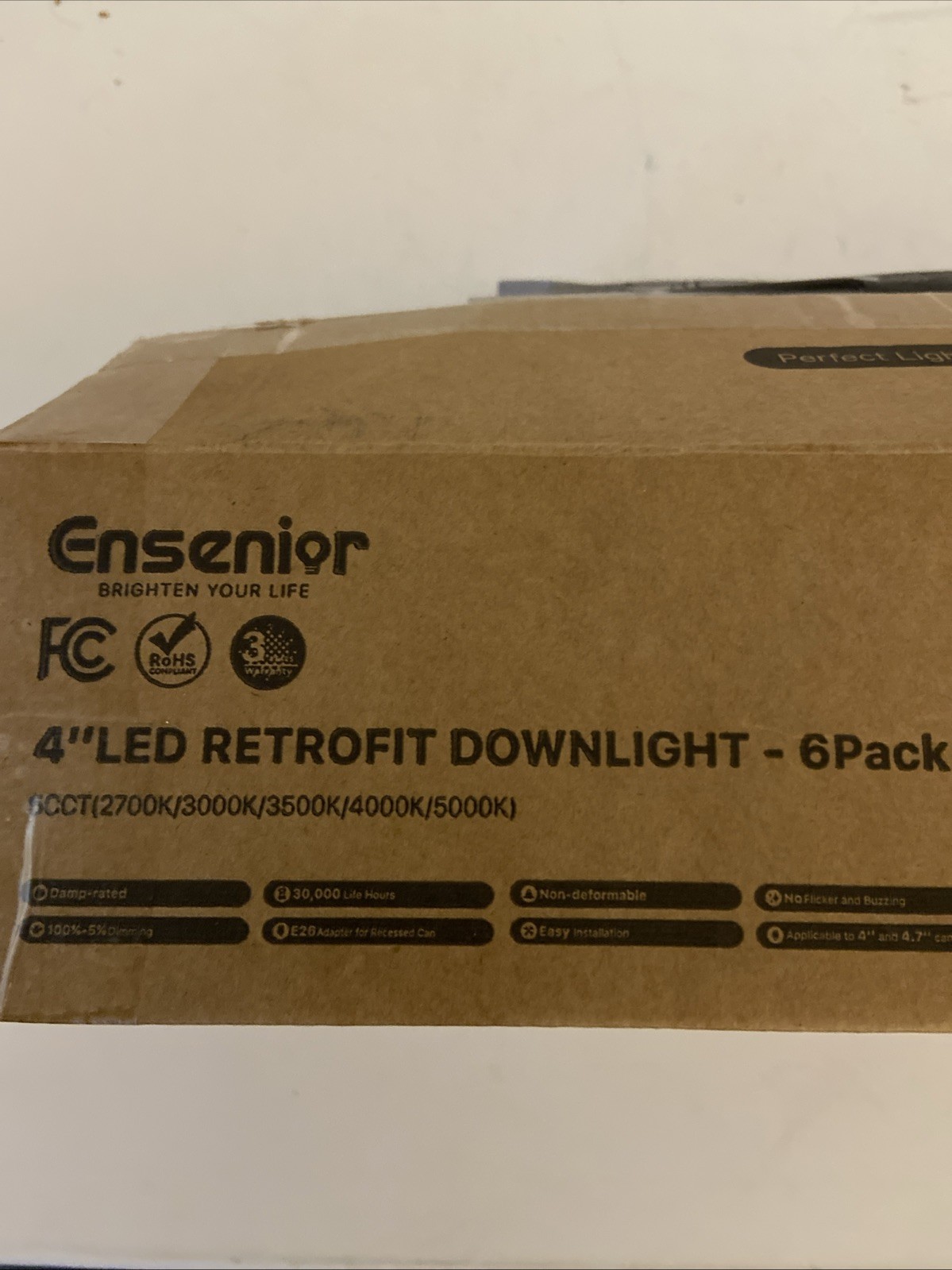 Ensenior 4 Inch LED Retrofit Downlight - 6 PACK gallery