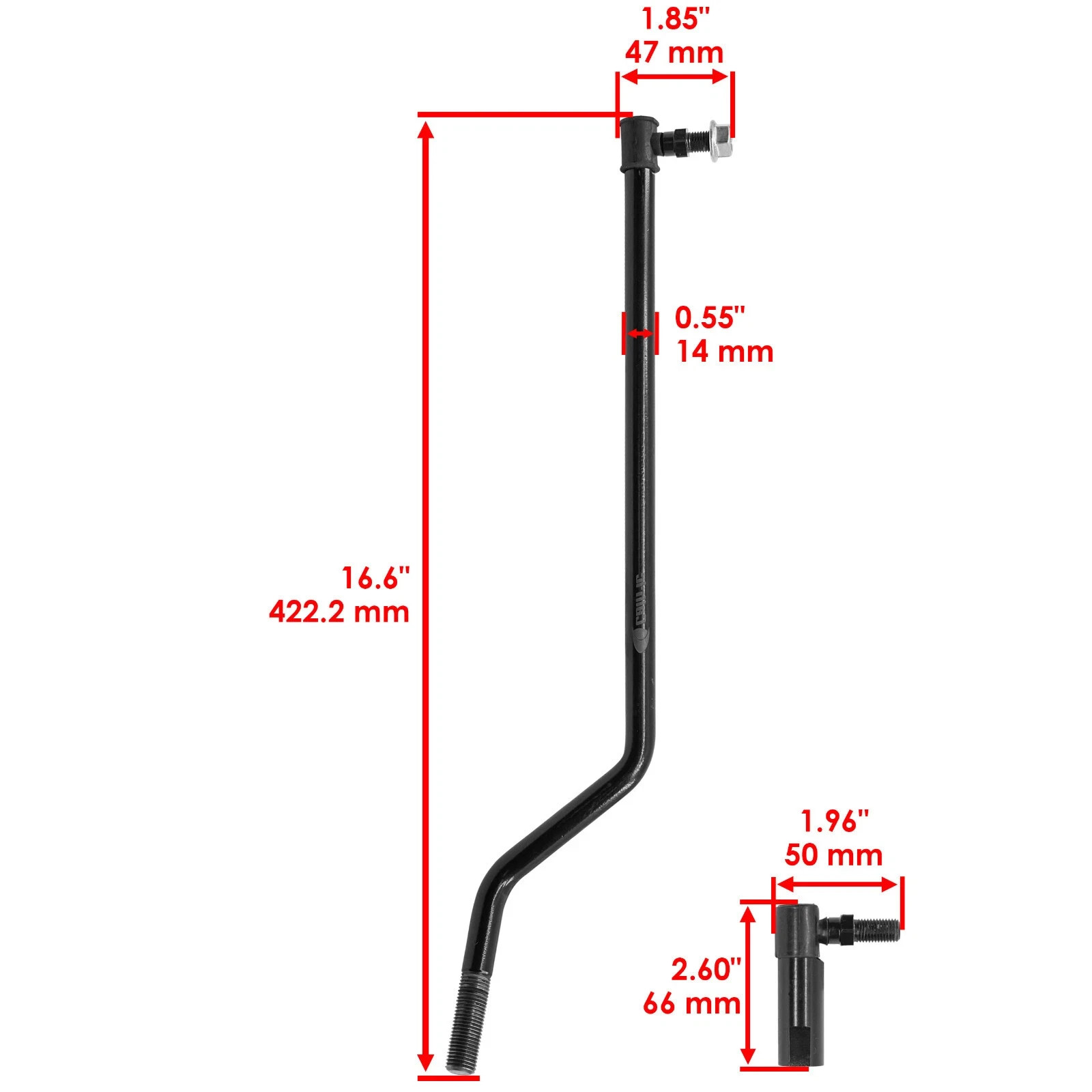 Left & Right Drag Link for John Deere LA100 LA105 LA110 LA115 LA120 LA130 gallery