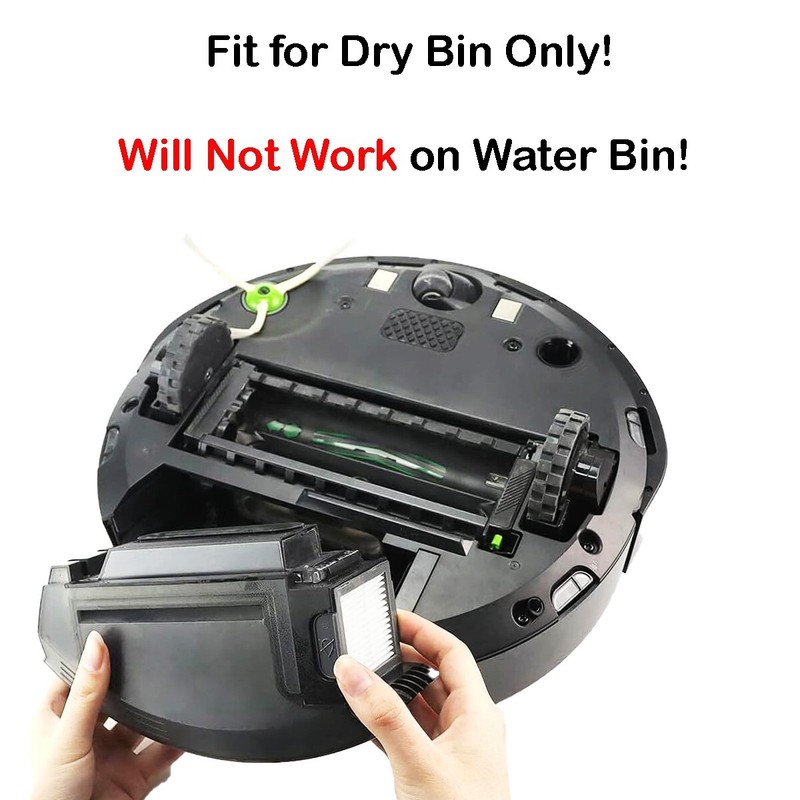 3 Pack Vacuum HEPA Filter Replacement for iRobot Roomba j5 j5+ j6 j6+ j7 j7+ j8+ gallery
