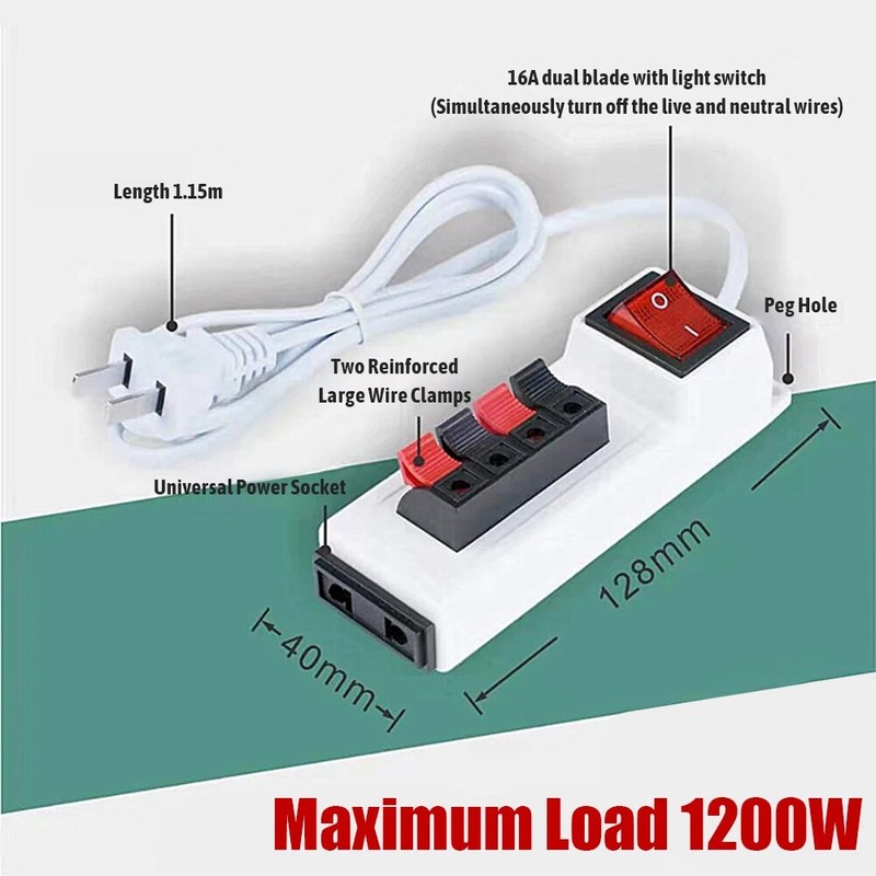 Test Light Cord Test Light Tester LED Test Light Clip With Switch Wiring Clip gallery