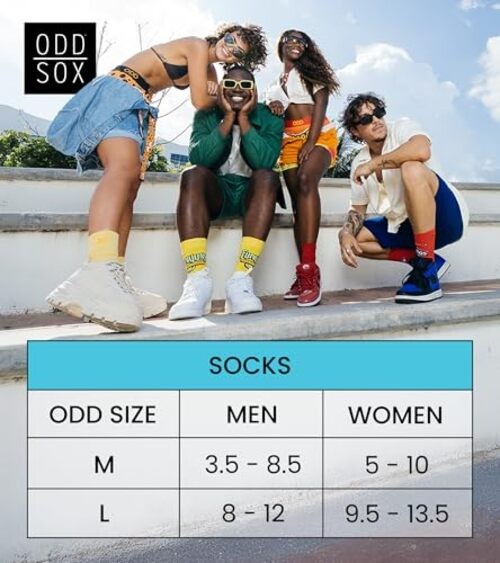 - Cute Silly Funny Design Crew Socks - Unisex Unique Graphic Medium B6-pride gallery